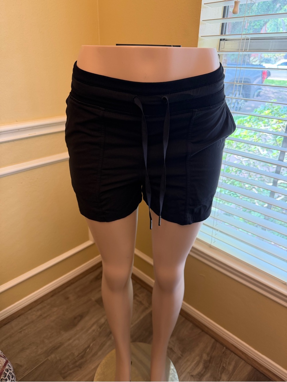 lululemon athletica Black Drawstring Athletic Shorts